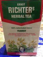 E. Richters Ernst Richter's Tisane Transit Report Card