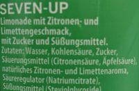 Pepsi 7up Ingredients