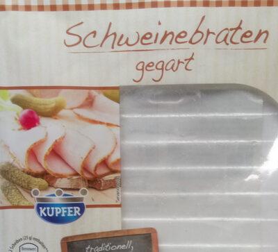 Schweinebraten Gegart