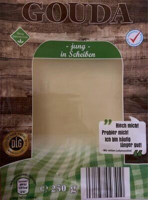Gouda -jung- In Scheiben