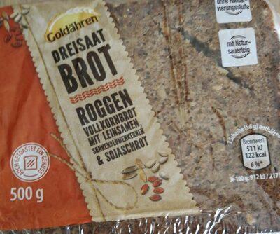 Dreisaat Brot