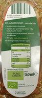 Agaven Dicksaft Ingredients