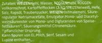 Kartoffel Roggen Krstchen Ingredients