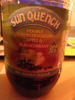 Double Strength Squash Apple And Blackcurrant Report Card