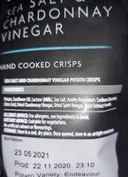 Sea Salt & Chardonnay Vinegar Hand Cooked Crisps Report Card