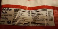 Chewy Chocolate Chip Cookies Nutrition Label