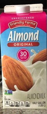 Unsweetended Almondmilk