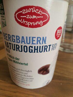Bergbauern Naturjoghurt 0,9% Fett