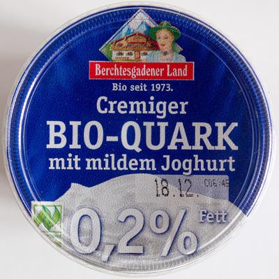 Cremiger Bio-Quark Mit Mildem Joghurt