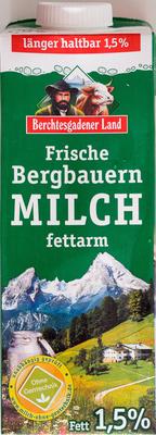 Frische Bergbauern Milch Fettarm