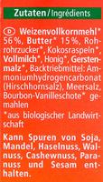 Vollkorn Butterkeks Ingredients