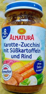 Karotte-Zucchini Mit Skartoffeln Und Rind