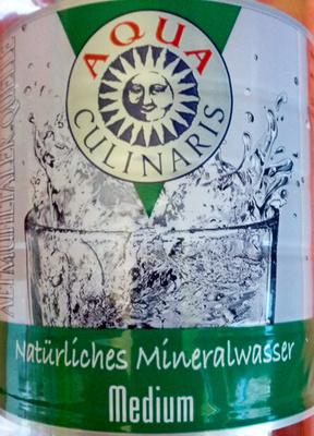 Natrliches Mineralwasser Medium