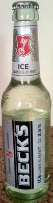 Beck's Ice Lime & Mint