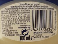 Vaseline Ingredients