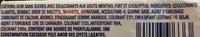 Menthol Extreme Ingredients
