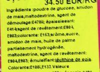 Dcoration Comestible En Sucre Pour Gteaux Ingredients