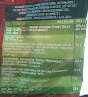 Meray Gersteter Mais Nutrition Label