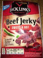 Jack Link's Beef Jerky Sweet & Hot 25G Ingredients
