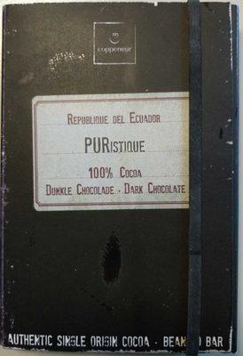 Republica Del Ecuador  PURistique  100% Cocoa