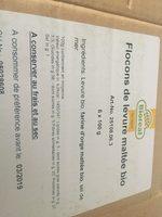 Flocons De Levure Malte Bio Ingredients