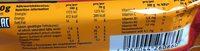 Professional Protein Bar Nutrition Label