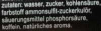 Fritz-kola Ingredients