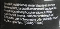 Fritz-Kola Ingredients