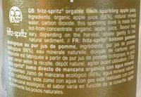 Fritz-spritz Bio-apfelsaftschorle 0,33 L Ingredients