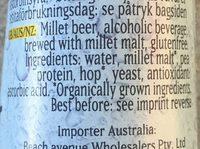 German-Hirse-Premium Ingredients