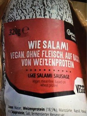 Veggie Like Salami