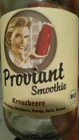 Proviant Smoothie Kreuzbeere Report Card