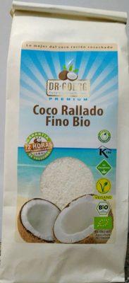Noix De Coco Rape Bio - 300G - Dr Goerg