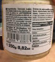 Ironmaxx Protein Creme , Weie Schokolade Ingredients