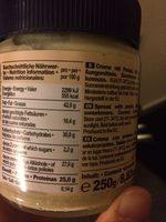 Protein Creme White Choc Ingredients