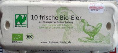 10 Frische Bio-Eier
