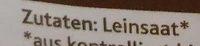 Leinsaat Ingredients