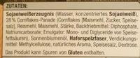 Soja Nuggets Ingredients