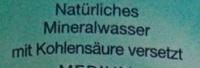 Mineralwasser Medium Ingredients