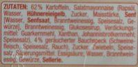Bauern-Kartoffelsalat Ingredients