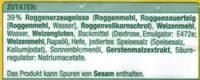 Roggen Brtchen Zum Fertigbacken Ingredients