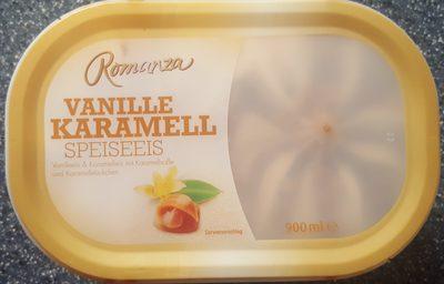 Vanille Karamell Speiseeis
