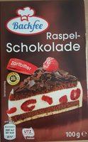Raspel-Schokolade Zartbitter Report Card