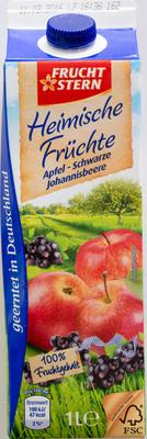 Heimische Frchte Apfel - Schwarze Johannisbeere