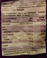 Mini Brotchips Knoblauch Ingredients
