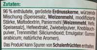 Erdnsse Pikant Ingredients