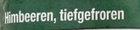 Himbeeren Ingredients
