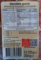 Katenschinken Gewrfelt Ingredients