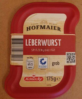 Leberwurst Grob