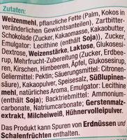 Feine Gebckmischung Mit Schokolade Ingredients